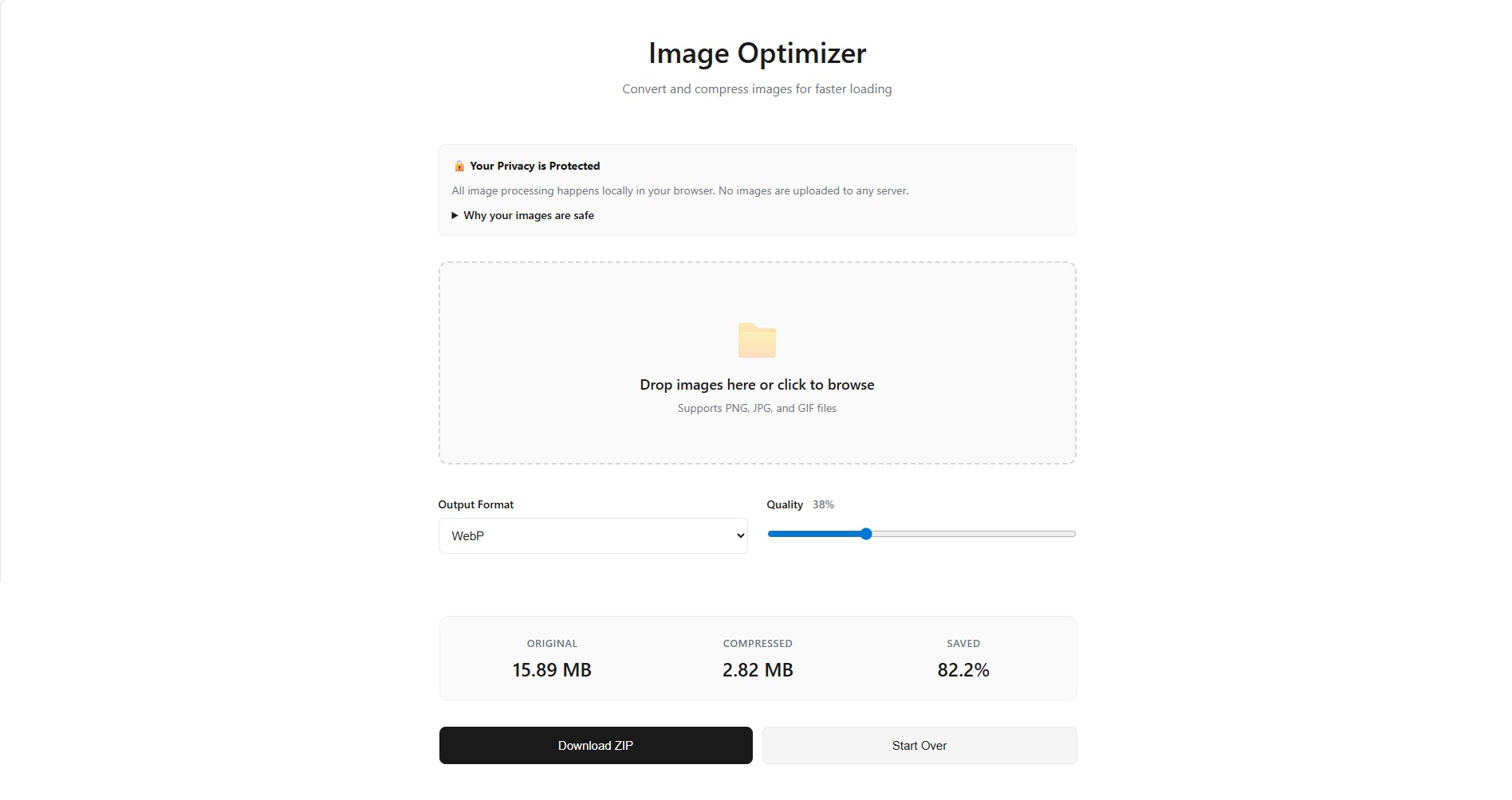 Introducing Image Optimizer: A Safe, Simple Way to Compress Your Images